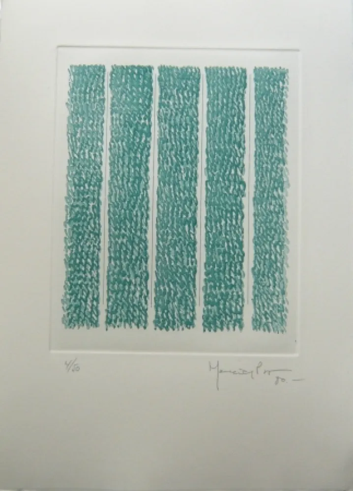 Grabado Hernandez Pijuan - Polychrome 7