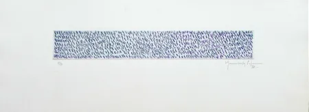 Litografía Hernandez Pijuan - Polychrome 9