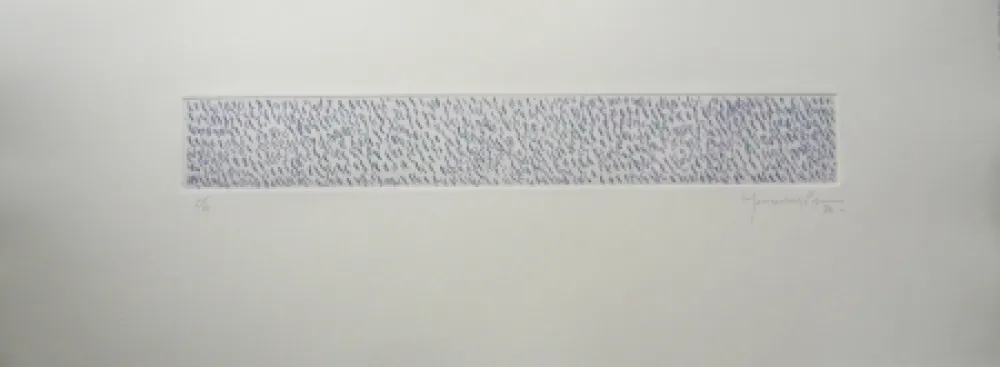 Grabado Hernandez Pijuan - Polychrome 9