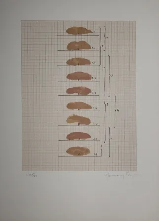 Litografía Hernandez Pijuan - Redfern