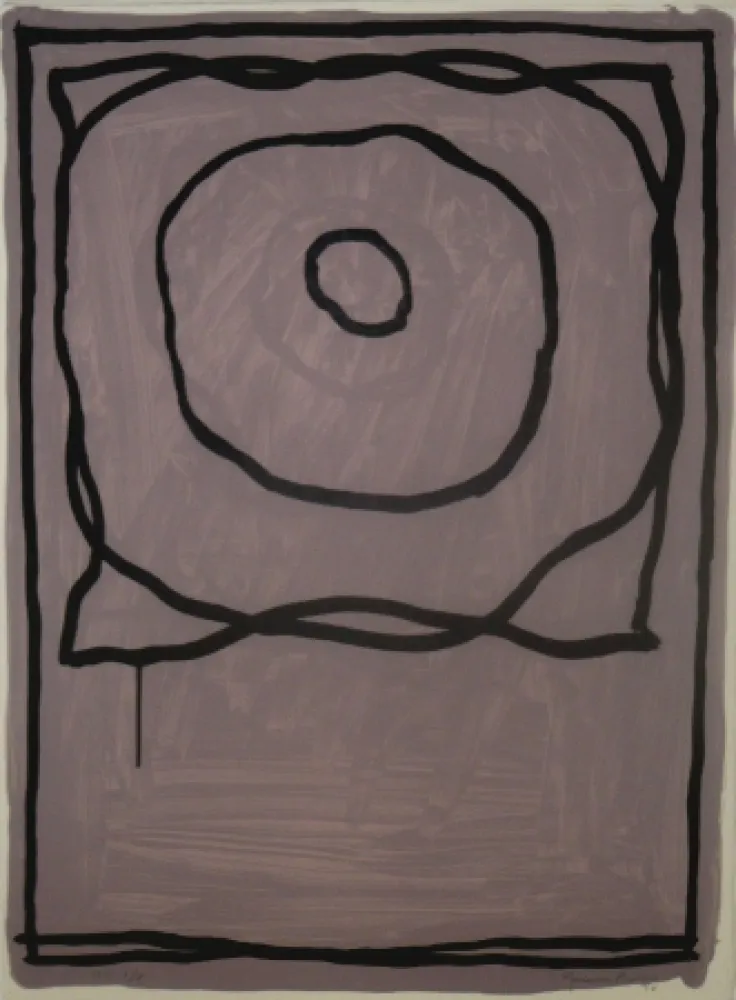 Litografía Hernandez Pijuan - Sans titre 11