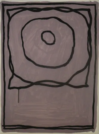 Litografía Hernandez Pijuan - Sans titre 11