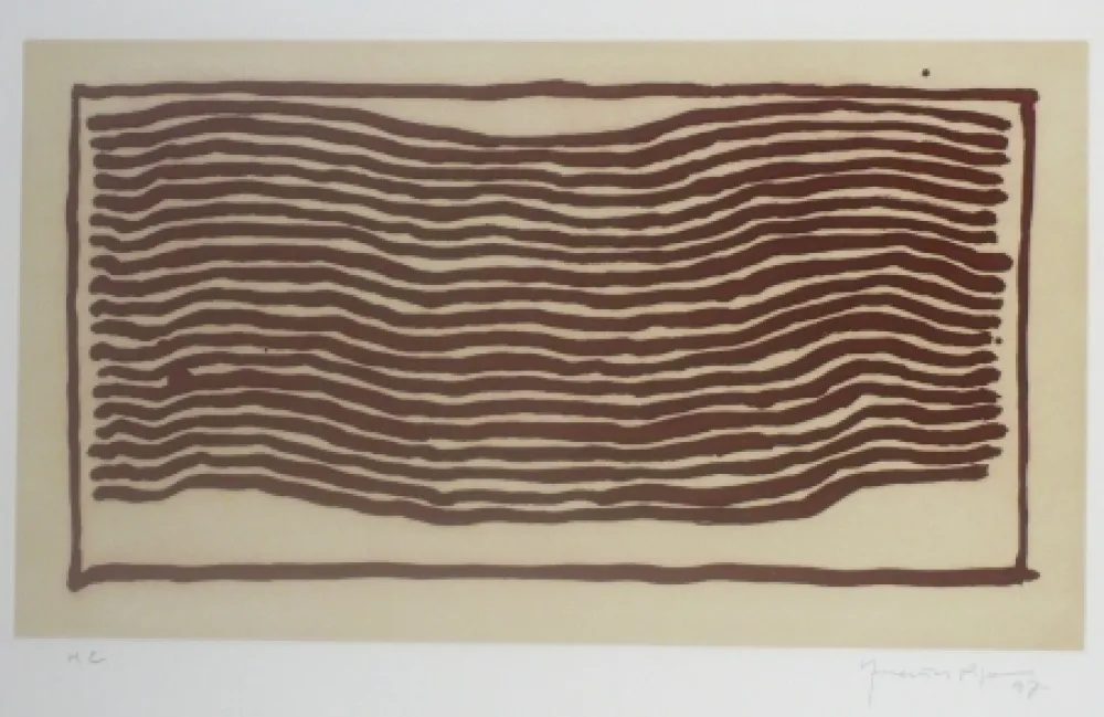 Aguatinta Hernandez Pijuan - Sans titre 2