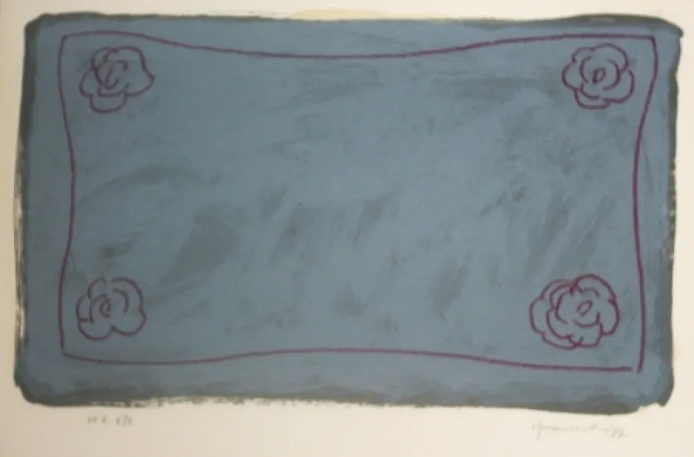 Litografía Hernandez Pijuan - Sans titre 5