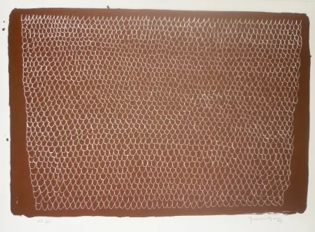 Litografía Hernandez Pijuan - Sans titre 8