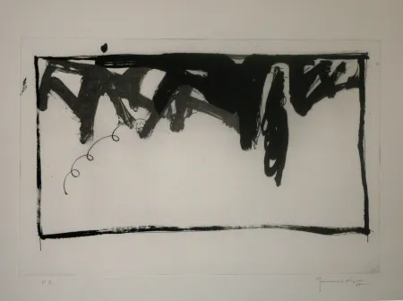 Litografía Hernandez Pijuan - Sans titre 