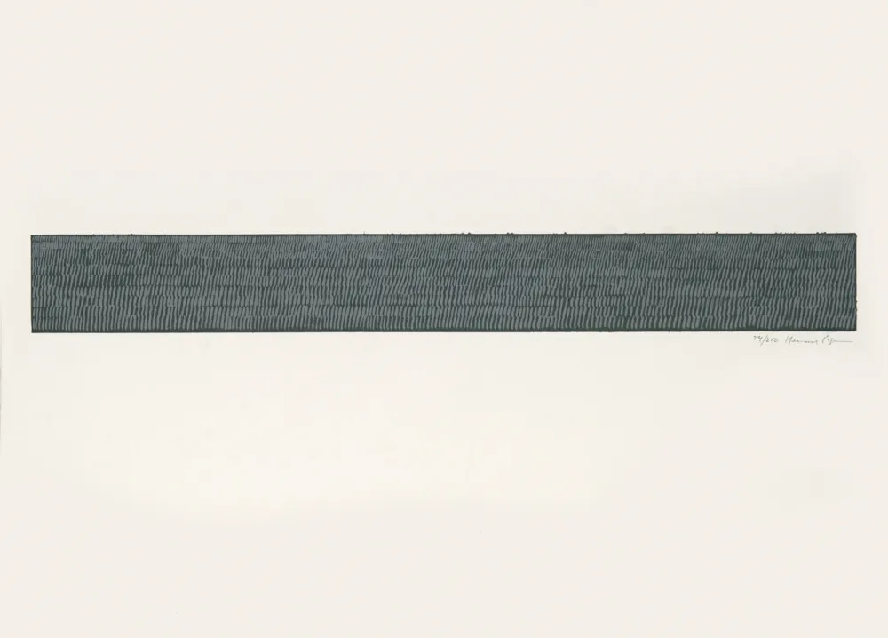 Serigrafía Hernandez Pijuan - Sin título