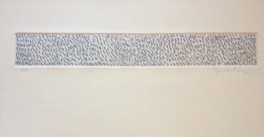 Grabado Hernandez Pijuan - S/T