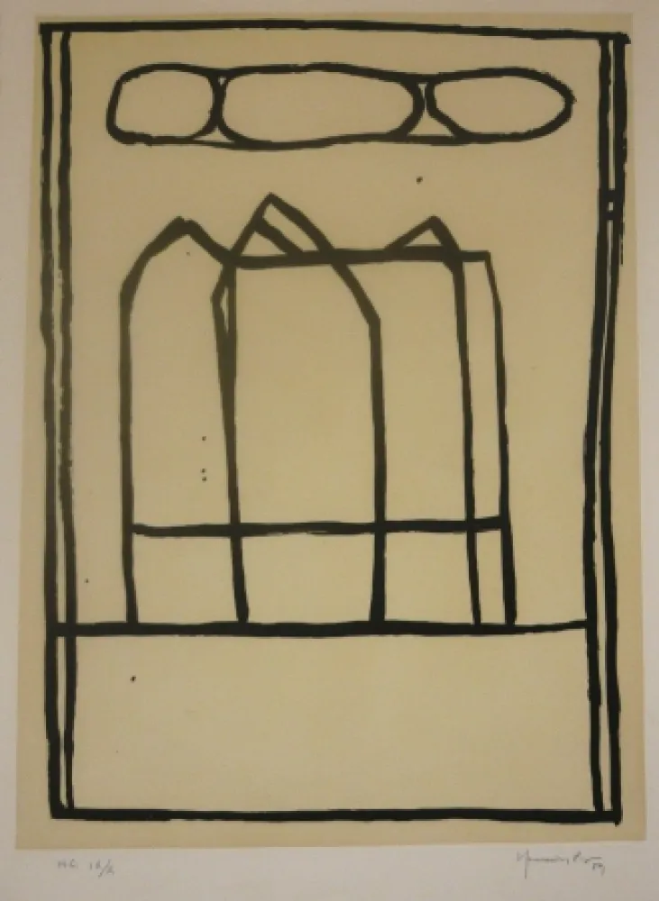 Aguafuerte Hernandez Pijuan - The Chase Manhattan Bank