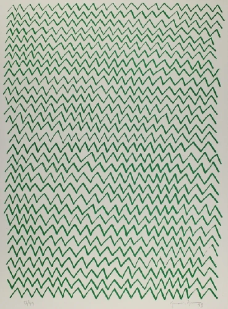 Litografía Hernandez Pijuan - Untitled