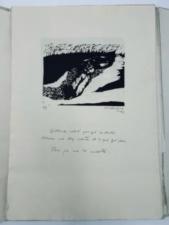 Libro Ilustrado Herrero - Fábula del hombre que quería morir y no moría y se empezó a aburrir