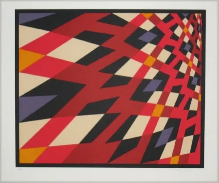 Litografía Hinterreiter - Composition 2