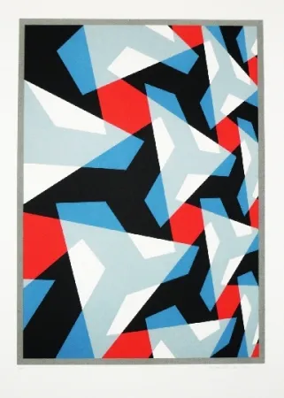 Litografía Hinterreiter - Composition 7