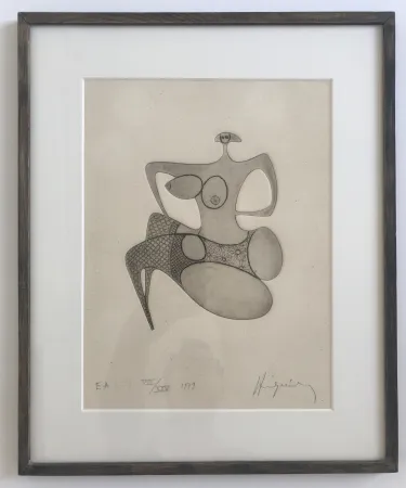 Aguafuerte Hiquilly -  La forme de nos désirs