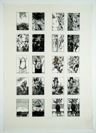 Grabado En Madera Hirsch - Zu literarischen Parodien (Regarding literary Parodies)