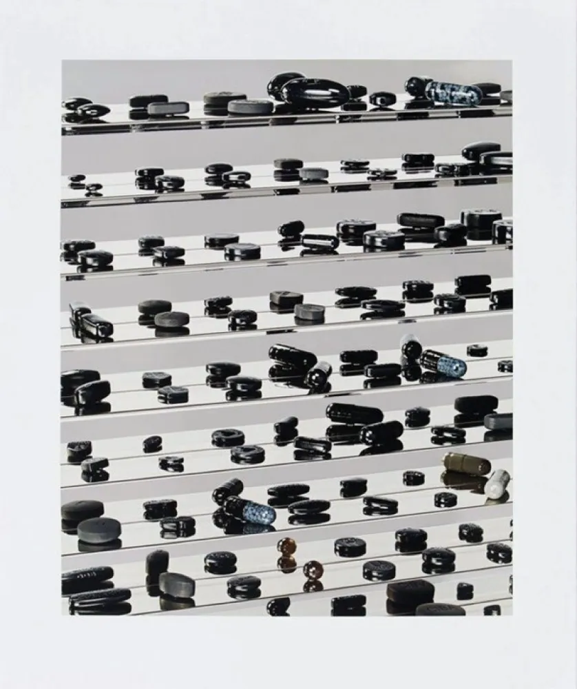 Serigrafía Hirst - Black Brilliant Utopia, 2013