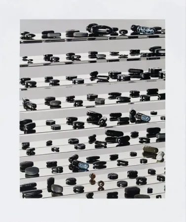 Serigrafía Hirst - Black Brilliant Utopia, 2013