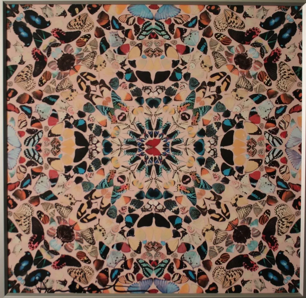 Litografía Hirst - FARFALLE