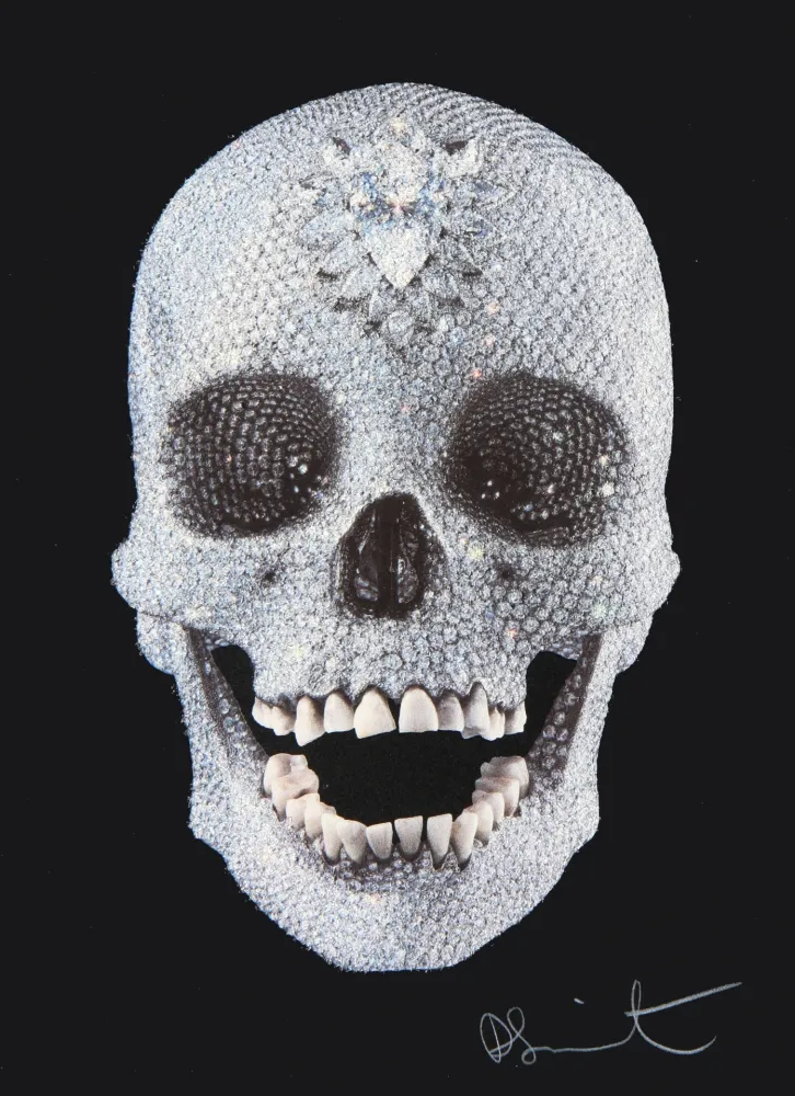 Serigrafía Hirst - For the Love of God 