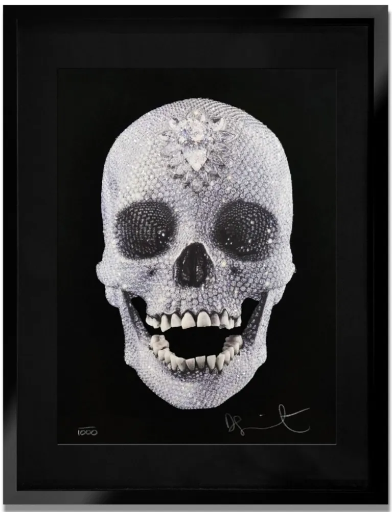 Serigrafía Hirst - For the Love of God, 2009