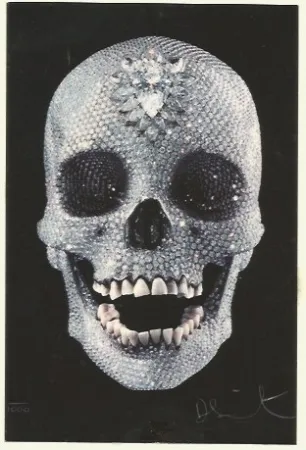 Serigrafía Hirst - For the love of God