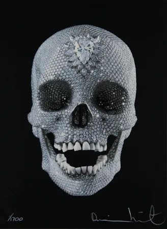 Serigrafía Hirst - For the Love of God, Believe