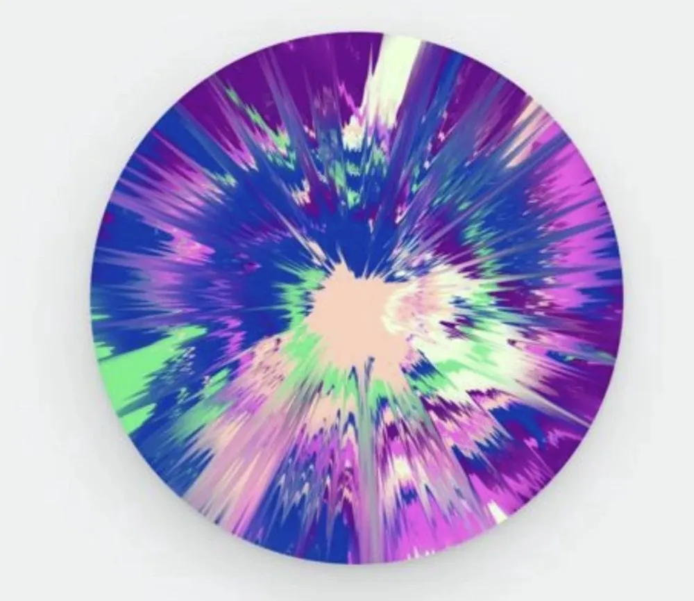 Múltiple Hirst - H12-14 (Large) from The Beautiful Paintings