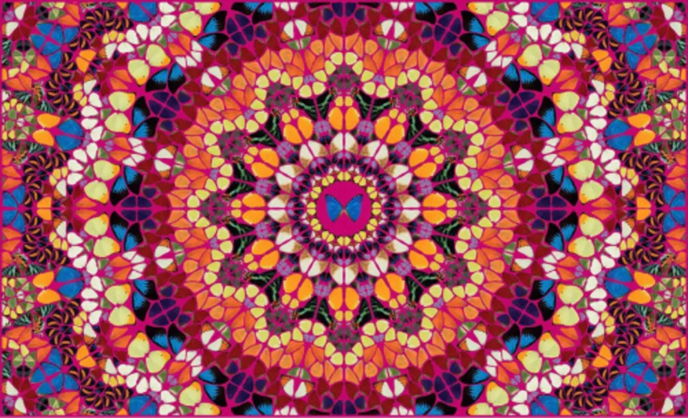 Múltiple Hirst - Harlequin from The Kaleidoscopes H18-1