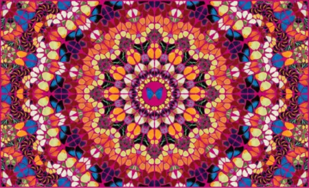 Múltiple Hirst - Harlequin from The Kaleidoscopes H18-1