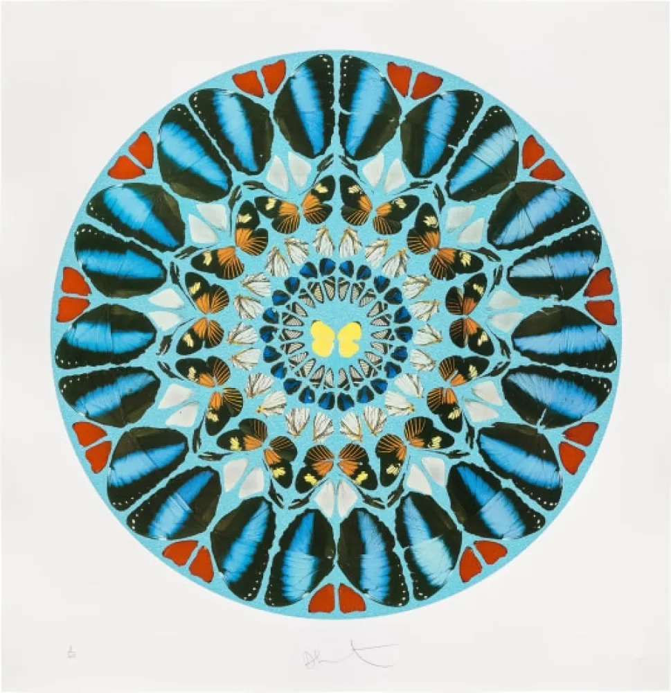 Serigrafía Hirst - Psalm: Ad te, Domine, Levavi