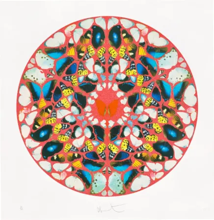 Serigrafía Hirst - Psalm: Domine, Ne In Furore