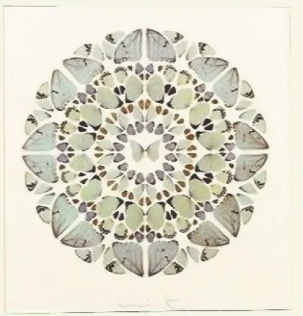 Serigrafía Hirst - Psalm Print, Exaudi, Domine (Diamond dust)