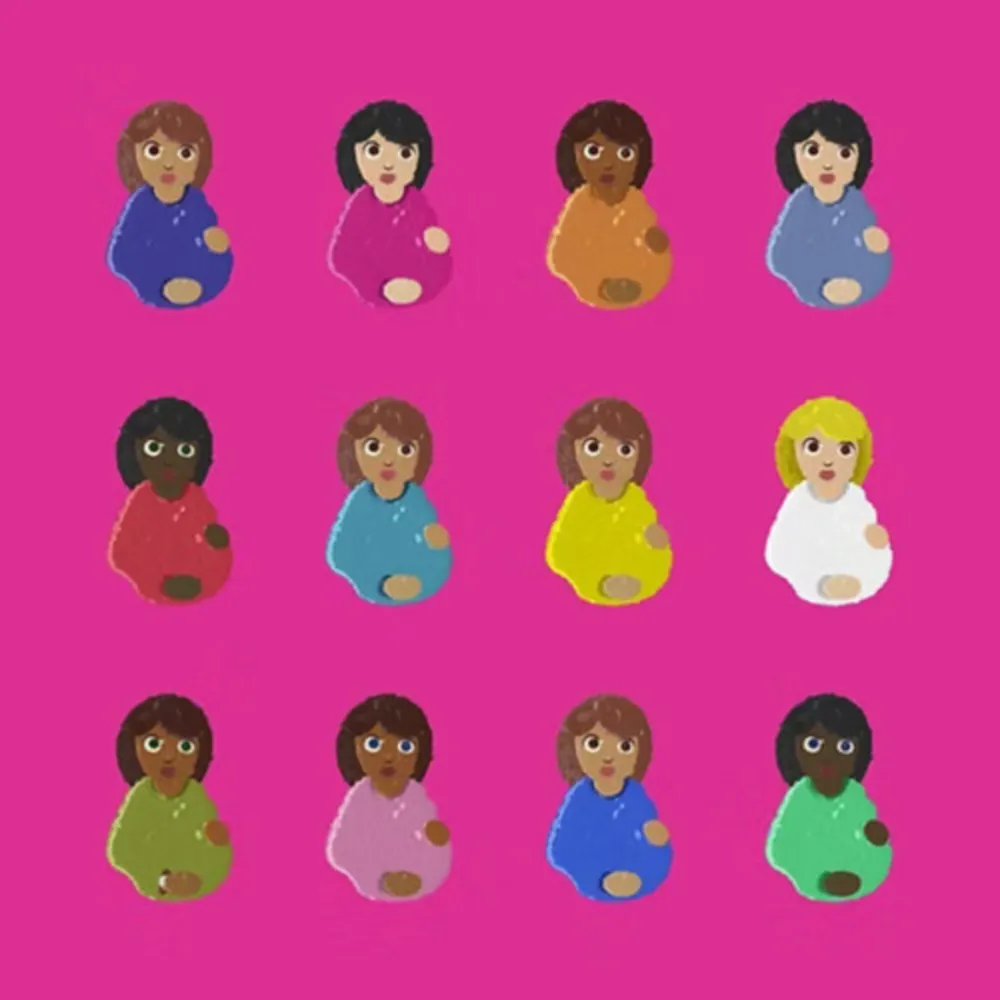 Múltiple Hirst - Signed Great Expectations Print (Magenta Painting Background)