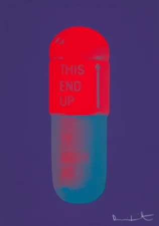 Múltiple Hirst - The Cure (violet/electric red/powder blue)