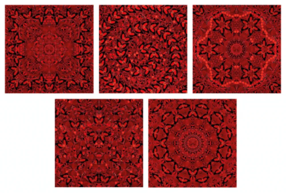 Múltiple Hirst - The Empresses (set of 5)