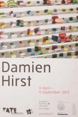 Litografía Hirst - UNTITLED