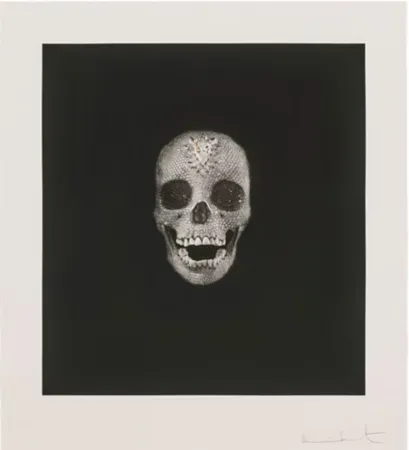 Múltiple Hirst - Victory Over Death Hand Finished Print