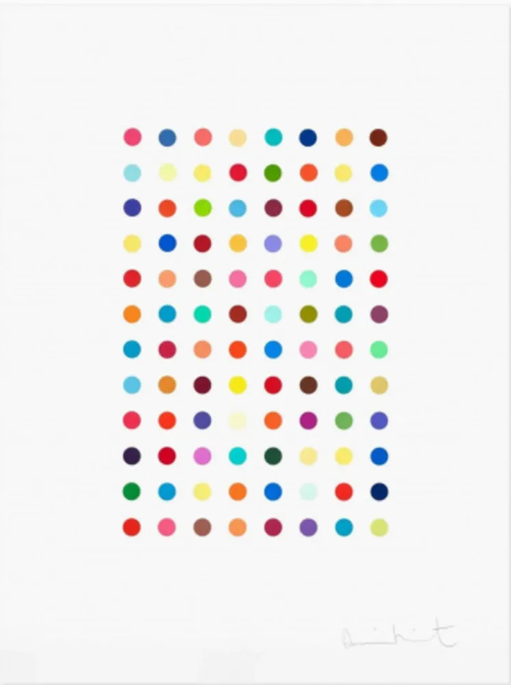 Grabado Hirst - Xylene Cyanol Dye Solution