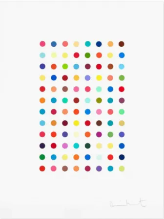 Grabado Hirst - Xylene Cyanol Dye Solution