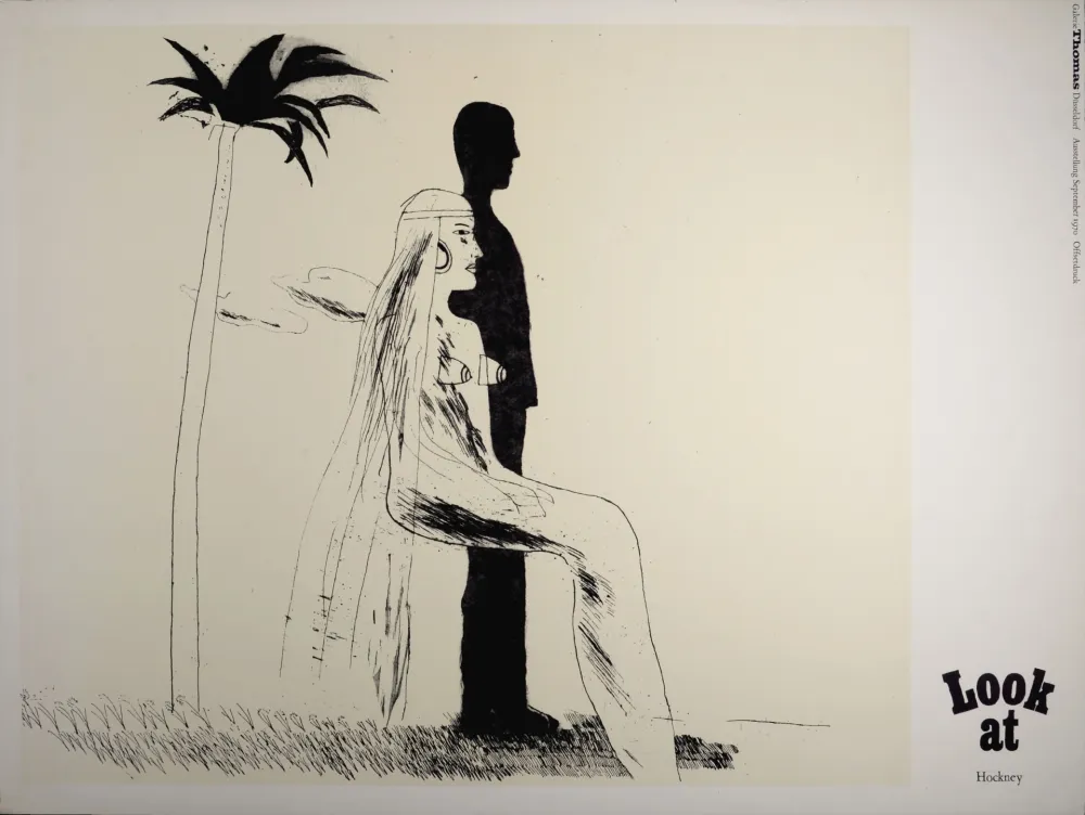 Litografía Hockney - (After) Look at Hockney, 1970
