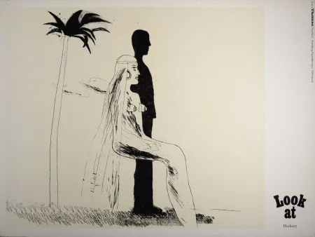 Litografía Hockney - (After) Look at Hockney, 1970