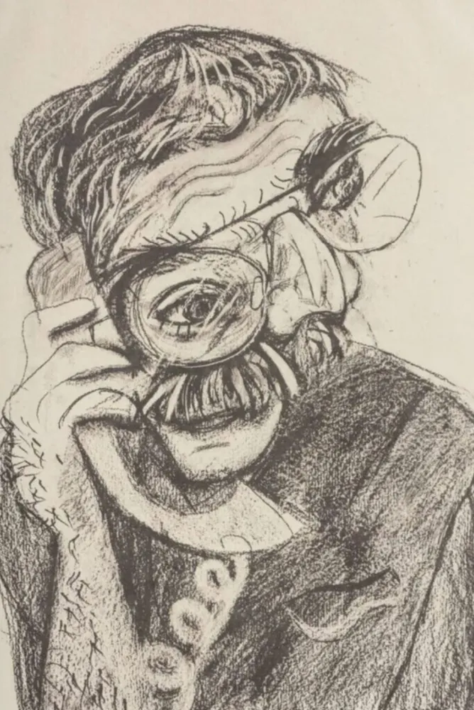 Litografía Hockney - An Image of Ken