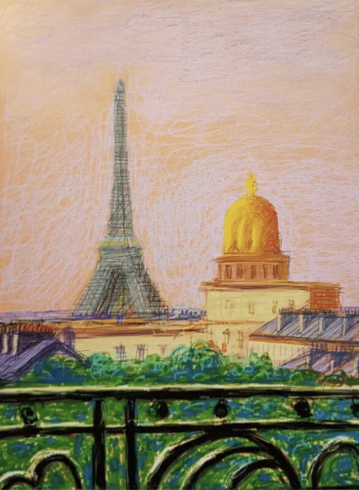 Múltiple Hockney - Eiffel Tower (by day)