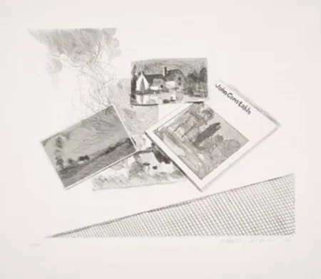 Aguafuerte Y Aguatinta Hockney - For John Constable