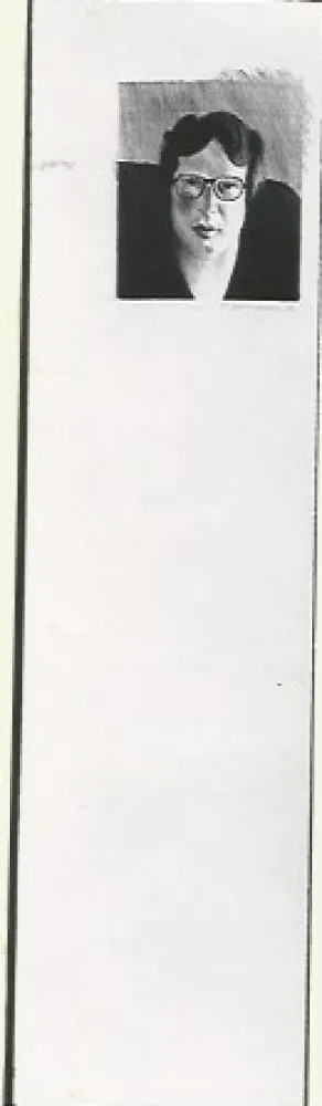 Litografía Hockney - Michael Crichton