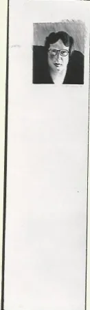 Litografía Hockney - Michael Crichton