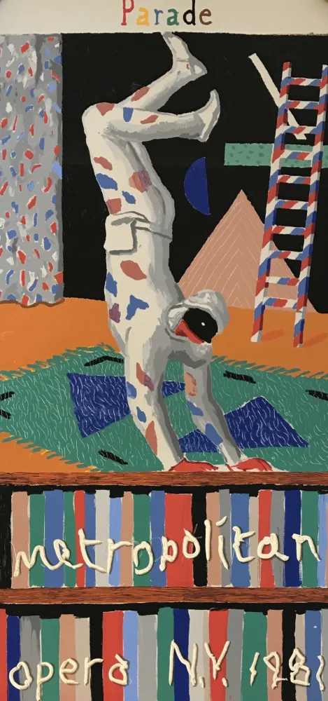 Serigrafía Hockney - Parade – Metropolitan Opera NY
