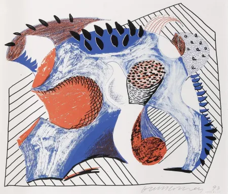 Múltiple Hockney - Untitled (for Joel Wachs)