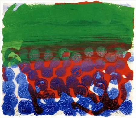 Grabado Hodgkin - In a Public Garden