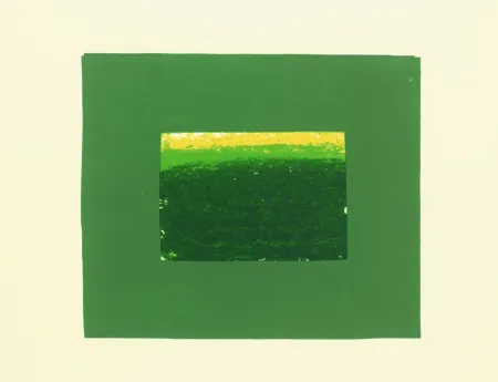 Serigrafía Hodgkin - Indian Views - Plate K